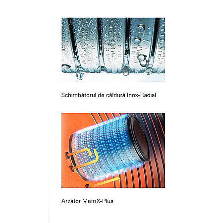 CENTRALA TERMICA PE GAZ IN CONDENSATIE VIESSMANN VITODENS 100-W 32KW WIFI KIT EVACUARE INCLUS [3]