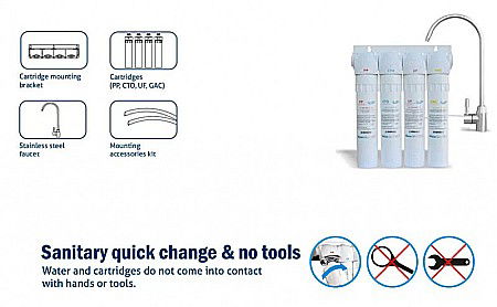 Sistem ultrafiltrare apa PUR4 UF Aquapur Valhoh Valrom AQUA04420411120 [2]