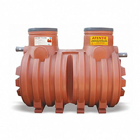 Fose Septice, Separatoare de Grasimi - Separator grasimi subteran ng10 10l/s 3000l necarosabil orizontal 48910001000 Aquaclean Valrom