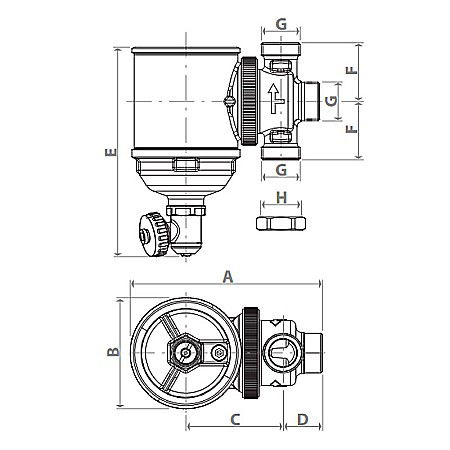 FILTRU MAGNETIC 1 FARA CHEIE GIACOMINI R146CX005 [4]