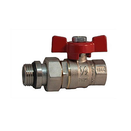 Accesorii incalzire in pardoseala - ROBINET COLECTOR 1 FI CU RACORD OLANDEZ PEXKIT