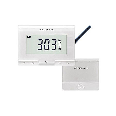 Termice - Termostat ambiental programabil DG19 fara fir alb Homplex