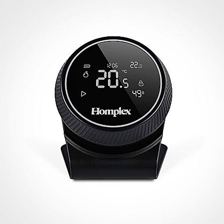 Termostat de ambient cu control prin internet Homplex NX1 fara fir negru [4]