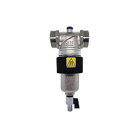 Filtre antimagnetita - FILTRU MAGNETIC 11/4-11/2 FI-FE LINEAR CU SEPARATOR IMPURITATI TIEMME 3150012