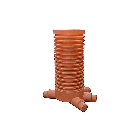 Camin canalizare, vizitare, inspectie - Camin racord/inspectie dn630 45grd 3in 1out d.200/160 h1500 Kompactkit Valrom