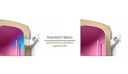 BOILER TESY BILIGHT CU DOUA SERPENTINE 150L GCV7/4S2 150 44 20 B11 TSRCP DE PERETE VERTICAL MIXT [2]