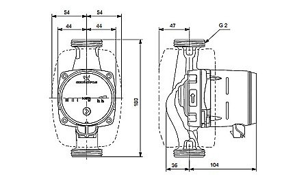 POMPA RECIRCULARE GRUNDFOS ALPHA2 L 25-40 180 99925372 [2]