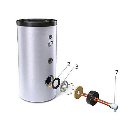 REZISTENTA TESY 3 KW FILET 11/2 230V 301456 KIT ELEMENT INCALZITOR ELECTRIC [1]