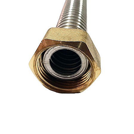 RATTAY RACORD FLEXIBIL INOX APA 1/2-1/2 FI-FI 100CM GOFRAT [2]