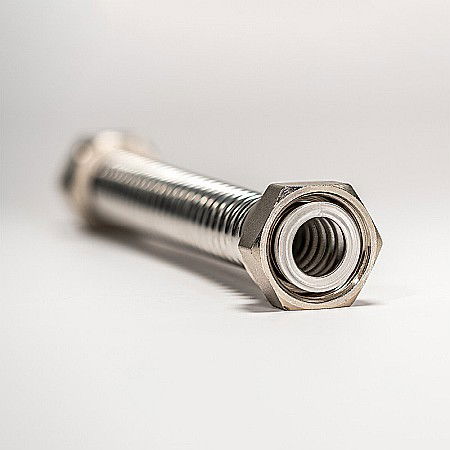 AZ RACORD FLEXIBIL INOX GOFRAT 1/2-1/2 FI-FI 15CM [1]