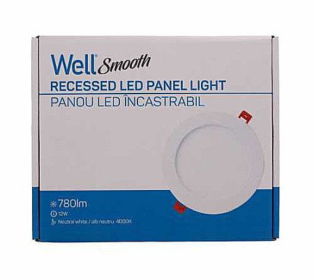 LEDPRN-1712-SMOOTH-WL PANOU LED 12W 175X175MM 4000K 780LM [2]