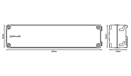CENTRU DE COMANDA WIRELESS KL08RF CU 8 ZONE COMPACT (INCLUDE UN COORDONATOR CO10RF) SALUS [3]