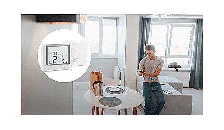 TERMOSTAT PROGRAMABIL FARA FIR SALUS RT520RF AUTO ADAPTARE OPENTHERM RT520RF [3]