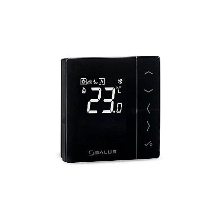 Automatizare incalzire in pardoseala - TERMOSTAT SALUS VS35B NEGRU NON INTERNET NEPROGRAMABIL IN DOZA SALUS IT600