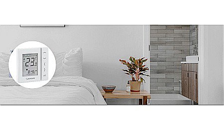 TERMOSTAT WIRELESS DIGITAL SALUS VS10WRF ALB PROGRAMABIL MONTAJ IN DOZA SALUS IT600 [3]