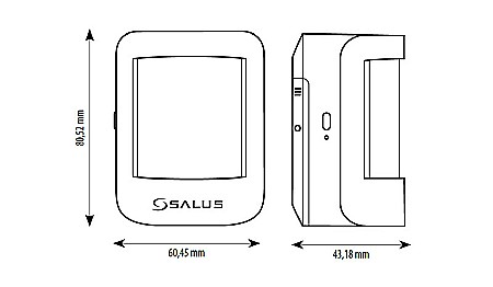 Senzor de miscare salus ms600 cu baterie control prin internet [2]