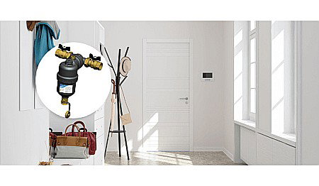 FILTRU ANTIMAGNETITA SALUS MD34S CU ROBINET 3/4 [1]