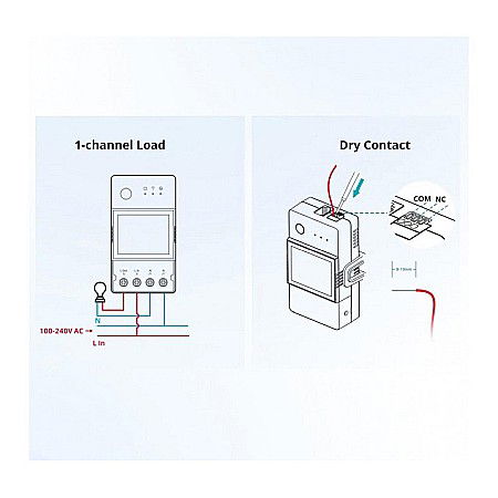 Sonoff th16d elite r3 releu inteligent control temperatura umiditate 16a lcd thr316d [1]