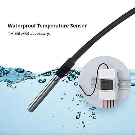 Sonoff ds18b20 senzor de temperatura waterproof pentru th elite / th origin [1]