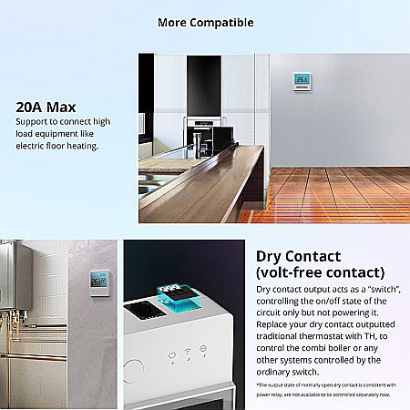 Sonoff th20d elite r3 releu inteligent control temperatura umiditate 20a lcd thr320d [6]
