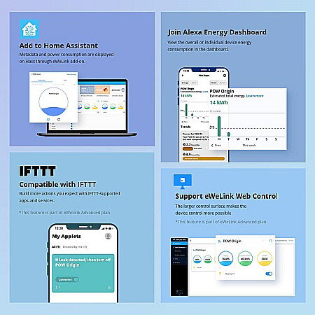 Sonoff powr316 origin releu inteligent masurare consum energie 16a [15]