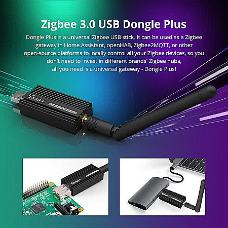 Sonoff zigbee 3,0 usb dongle plus zbdongle-e [2]