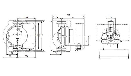 POMPA RECIRCULARE GRUNDFOS MAGNA1 25-80 99221213 [2]