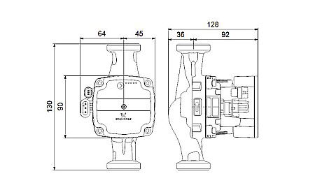 POMPA RECIRCULARE GRUNDFOS ALPHA SOLAR 25-75 130 [2]