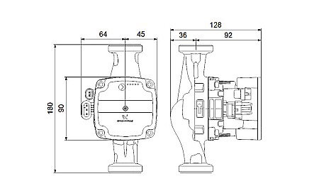 POMPA RECIRCULARE GRUNDFOS ALPHA SOLAR 25-75 180 [2]