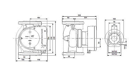 POMPA RECIRCULARE GRUNDFOS MAGNA1 32-120 F 99221285 [2]