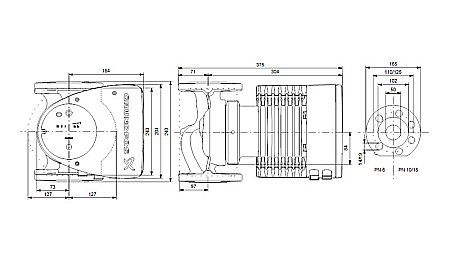 POMPA RECIRCULARE GRUNDFOS MAGNA1 50-60 F 99221333 [2]