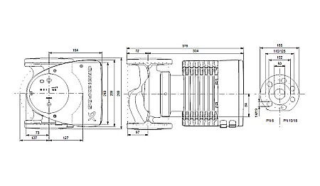 POMPA RECIRCULARE GRUNDFOS MAGNA1 50-100 F 99221335 [2]