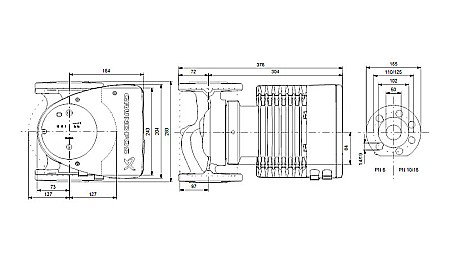 POMPA RECIRCULARE GRUNDFOS MAGNA1 50-120 F 99221336 [2]