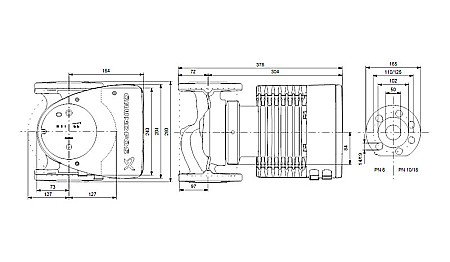 POMPA RECIRCULARE GRUNDFOS MAGNA1 50-180 F 99221338 [2]