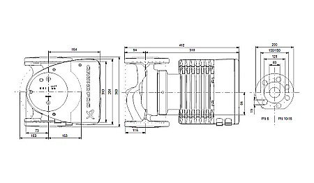 POMPA RECIRCULARE GRUNDFOS MAGNA1 80-80 F 99221407 [2]