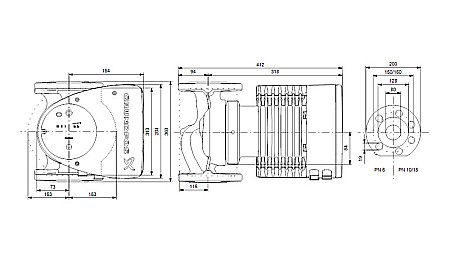 POMPA RECIRCULARE GRUNDFOS MAGNA1 80-120 F 99221409 [2]