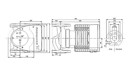 POMPA RECIRCULARE GRUNDFOS MAGNA1 100-80 F 99221440 [2]