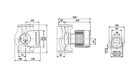 POMPA RECIRCULARE GRUNDFOS MAGNA3 40-180 F 97924272 [2]