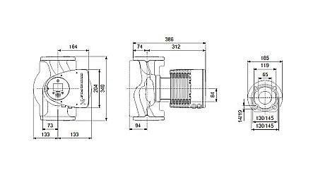 POMPA RECIRCULARE GRUNDFOS MAGNA3 65-120 F 97924298 [2]