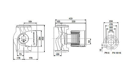 POMPA RECIRCULARE GRUNDFOS MAGNA3 100-100 F 97924314 [2]