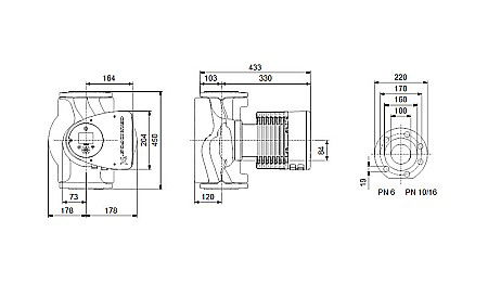 POMPA RECIRCULARE GRUNDFOS MAGNA3 100-120 F 97924315 [2]