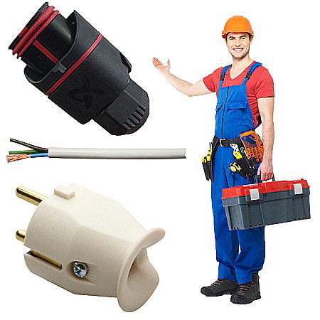 Hidro - PACHET MUFA POMPA GRUNDFOS ALIMENTARE ELECTRICA COMPLET CU CABLU SI STECHER