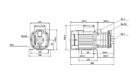 Pompa apa centrifuga multietajata Grundfos CM 3-6 220V 96807025/92889474 [3]