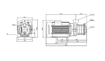 Pompa apa centrifuga multietajata Grundfos CM 10-3 220V 97516578 [3]