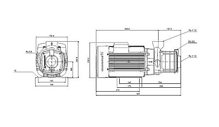 Pompa apa centrifuga multietajata Grundfos CM 10-5 380V 98861527 [3]