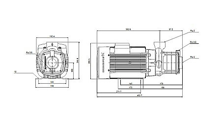 Pompa apa centrifuga multietajata Grundfos CM 15-2 380V 99080200 [3]