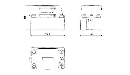 POMPA CONDENS GRUNDFOS CONLIFT 1 LS 98452219 [2]