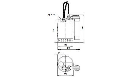 Pompa submersibila drenaj Grundfos Unilift KP 150 AV-1 011H1900 [2]