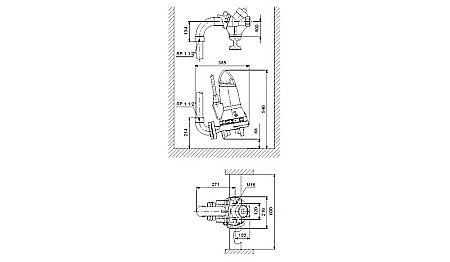 Pompa apa murdara cu tocator Grundfos SEG 40,09,2,50 B 96075897 [2]