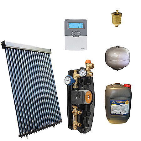 Termice - KIT PANOU SOLAR APA CALDA PRESURIZAT 3P CONFORT FARA BOILER PANOSOL C.305